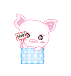 Angel Pig : MooNuum（個別スタンプ：14）