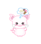 Angel Pig : MooNuum（個別スタンプ：18）