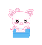Angel Pig : MooNuum（個別スタンプ：40）