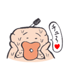 汗っかき侍（個別スタンプ：35）