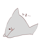 ふにふにサメくん（個別スタンプ：8）