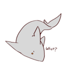 ふにふにサメくん（個別スタンプ：17）