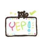 Animals' Whiteboard（個別スタンプ：5）