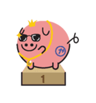 いない いない  豚！！   "Abe"（個別スタンプ：6）