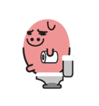 いない いない  豚！！   "Abe"（個別スタンプ：20）
