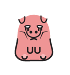 いない いない  豚！！   "Abe"（個別スタンプ：31）