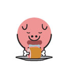 いない いない  豚！！   "Abe"（個別スタンプ：38）