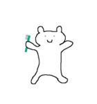 しろくまグミ（個別スタンプ：17）