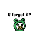 動物着ぐるみ！3 (英語版)（個別スタンプ：27）