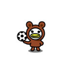 動物着ぐるみ！3 (英語版)（個別スタンプ：34）