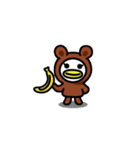動物着ぐるみ！3 (英語版)（個別スタンプ：36）