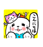 うさみさんの美術日誌 お友達編（個別スタンプ：3）