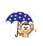 MonkeyOpoly Christmas ＆ New Years（個別スタンプ：7）