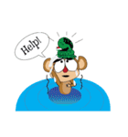 MonkeyOpoly Christmas ＆ New Years（個別スタンプ：14）