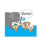 MonkeyOpoly Christmas ＆ New Years（個別スタンプ：15）