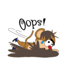 MonkeyOpoly Christmas ＆ New Years（個別スタンプ：21）