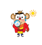 MonkeyOpoly Christmas ＆ New Years（個別スタンプ：28）
