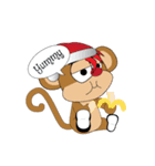 MonkeyOpoly Christmas ＆ New Years（個別スタンプ：36）