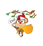 MonkeyOpoly Christmas ＆ New Years（個別スタンプ：39）
