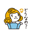 レトロ会話(女性編)（個別スタンプ：28）