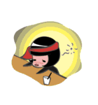 回れ！ プロペラハナコさん！！（個別スタンプ：33）