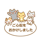 にゃんこと一緒（個別スタンプ：34）