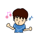 やんちゃ男子スタンプ（個別スタンプ：4）
