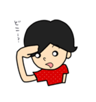 やんちゃ男子スタンプ（個別スタンプ：6）