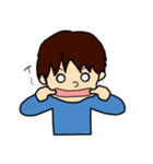 やんちゃ男子スタンプ（個別スタンプ：40）