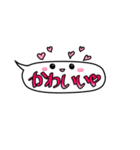 ふきだしファミリー（個別スタンプ：40）