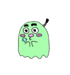 水の玉ちゃん（ちょんまげ付き）（個別スタンプ：23）