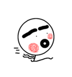 まゆげのヒデちゃん（個別スタンプ：9）