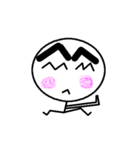 まゆげのヒデちゃん（個別スタンプ：17）