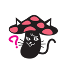 キノコ猫（個別スタンプ：25）
