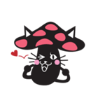 キノコ猫（個別スタンプ：35）
