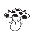 キノコ猫（個別スタンプ：40）