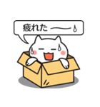 ハコねことふきだし（個別スタンプ：16）