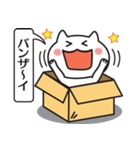 ハコねことふきだし（個別スタンプ：21）