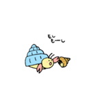 ヤドカリだもの。（個別スタンプ：4）