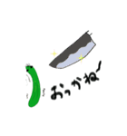 福島キュウリのきゅーちゃん（個別スタンプ：21）