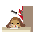 OL犬・ミサ（個別スタンプ：24）