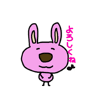 うさ・くま（個別スタンプ：1）
