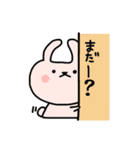 日常のうさぎスタンプ（個別スタンプ：34）