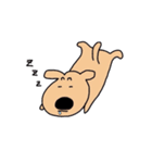 黄色いいぬとピンクなうさぎ（個別スタンプ：16）