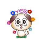 おしゃべりわんこ（個別スタンプ：8）