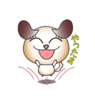 おしゃべりわんこ（個別スタンプ：24）