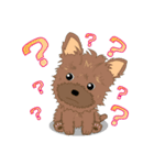 ヨーキーの日常生活（個別スタンプ：3）
