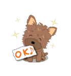 ヨーキーの日常生活（個別スタンプ：9）