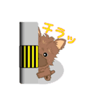 ヨーキーの日常生活（個別スタンプ：13）