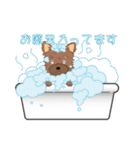 ヨーキーの日常生活（個別スタンプ：35）